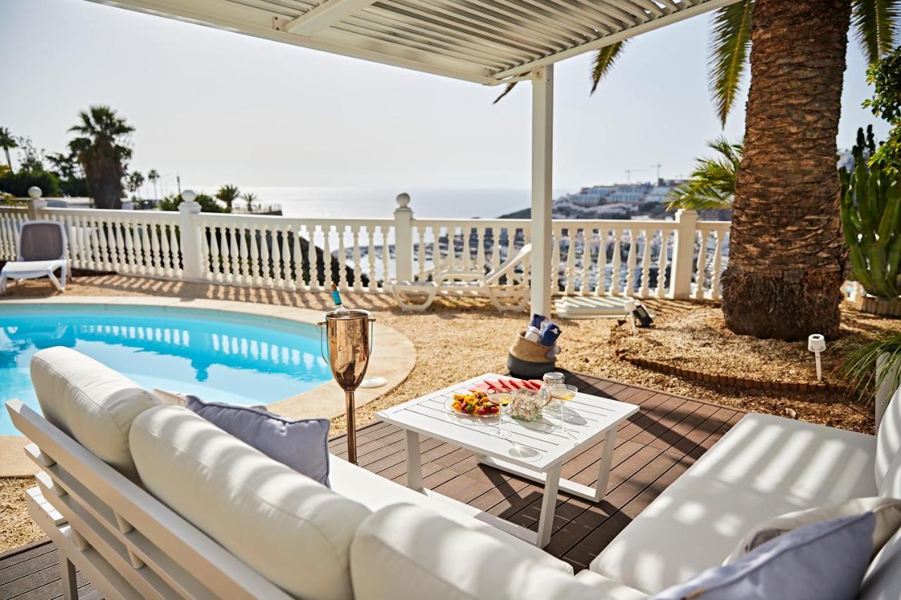 Stunning Villa With Breathtaking Ocean View Mogan Exterior photo